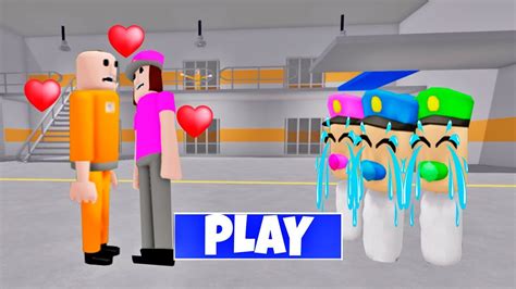 Secret Update Prisoner Fall In Love With Baby Police Girl Scary Obby