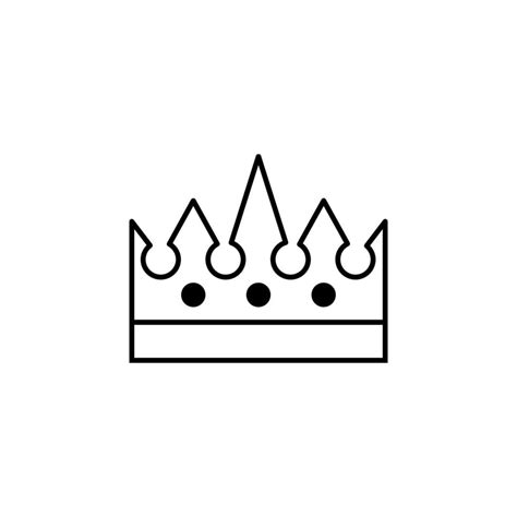 Royal Crown Vector Icon 22566052 Vector Art At Vecteezy