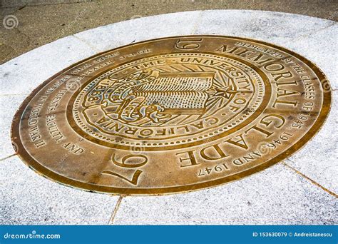 July 13 2019 Berkeley Ca Usa The Seal Of The University Of