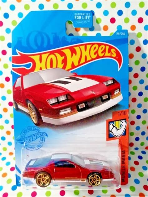 HOT WHEELS MUSCLE Mania 85 Chevrolet Camaro Iroc Z Neuf B4 EUR 8 90