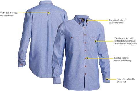 Workwear And Safety Specialist View Bisley Workwear B76407 Chambray