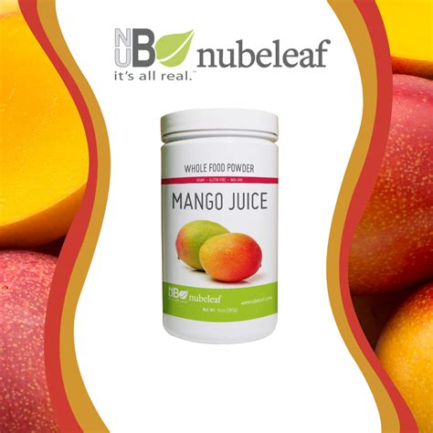 Mango Juice Powder — Nubeleaf