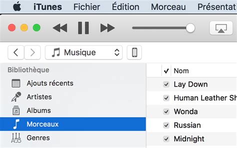 Consomac iTunes 12 4 et sa barre latérale sont disponibles