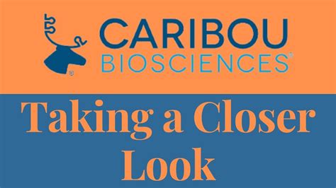 What S Up With Caribou Biosciences YouTube