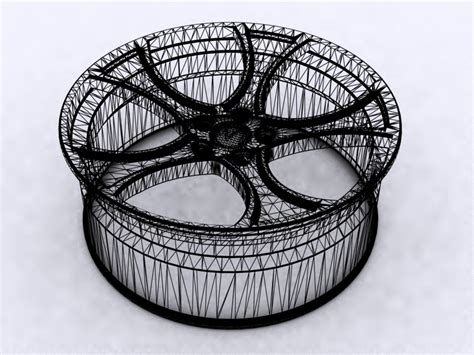 3d Alloy Wheel Design