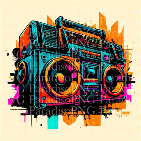 Boombox Vector Png