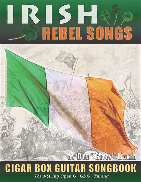 Buy Irish Rebel Songs Cigar Box Guitar Songbook: 35 Classic Patriotic ...