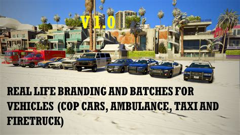 Real Life Branding And Badges For Vehicles Cop Cars Ambulance Taxi