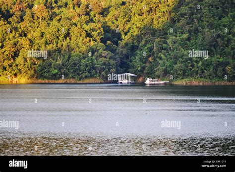 lake at vajiralongkorn dam at kanchanaburi Thailand Stock Photo - Alamy