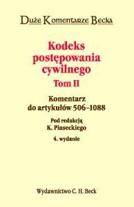 Kodeks Post Powania Cywilnego Tom Komentarz Do Art