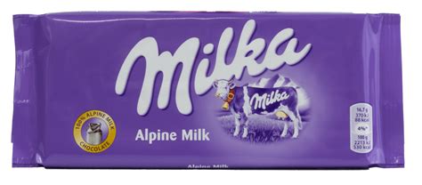 Milka Alpine Milk Chocolate Bar 100g The Dutch Shop