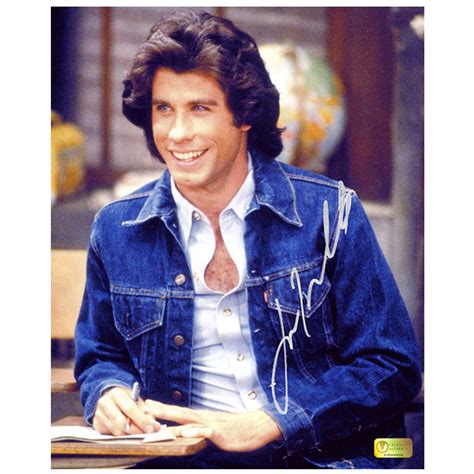 John Travolta Autographed Welcome Back Kotter 8x10 Photo – Celebrity ...