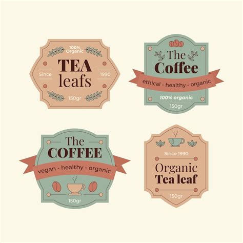 Free Vector Vintage Label Design Collection