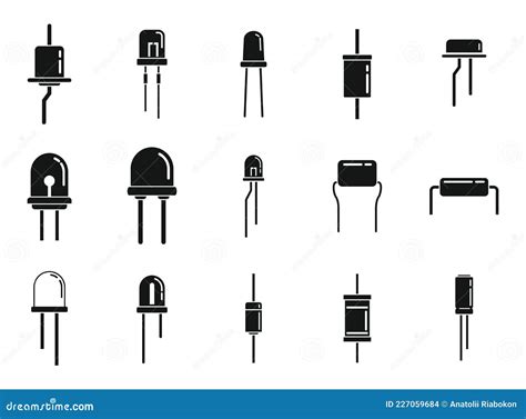 Diode Anode And Cathode Electronic Symbol Of Illustration Of Basic