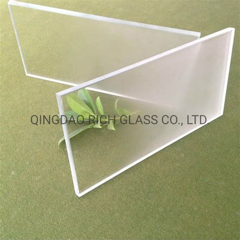 Mm Tinted Clear Float Temperable Frosted Acid Etched Sandblasted