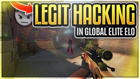 CS GO Legit Hacking Darkaim GLOBAL ELITE NonPrime YouTube