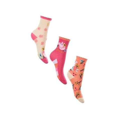 Packung Mit 3 Paar Peppa Wutz Socken