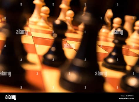 Chess Board Chess Pieces Hi Res Stock Photography And Images Alamy