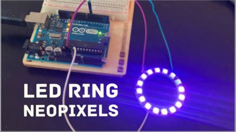 Arduino Led Ring Neopixel Tutorial Youtube