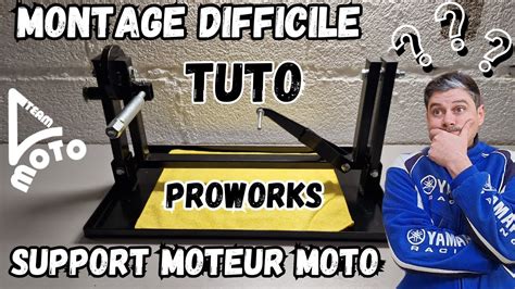 Tuto Montage Du Support Moteur Moto Proworks Youtube