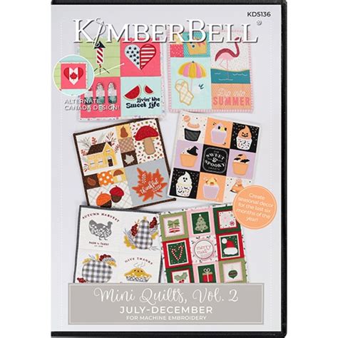 Mini Quilts Vol 2 July December EE Schenck Company