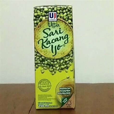 Promo Sari Kacang Ijo Hijau Ultra Jaya Kotak UHT 250 Ml Harga 12