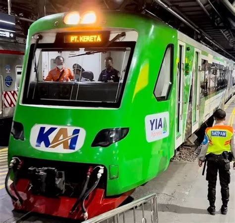 KA Bandara Xpress Dioperasikan Tugu YIA 35 Menit Krjogja