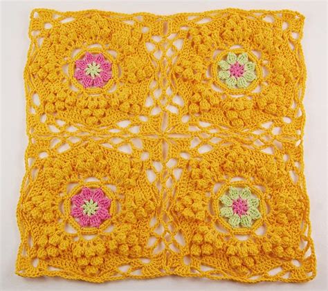 Free Crochet Pattern How To Be A Wildflower Blanket Part Ii Baby