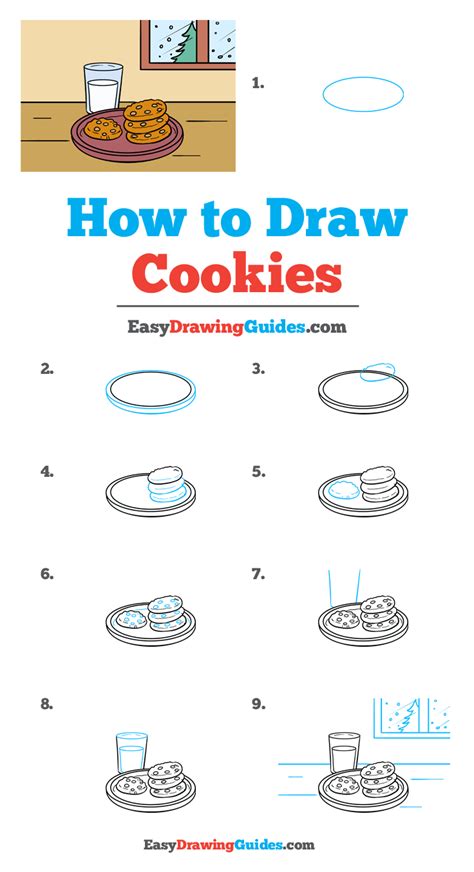 How To Draw A Cookie Easy