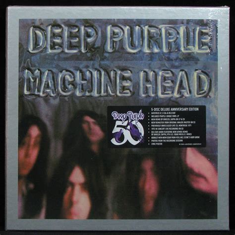 Пластинка Deep Purple Machine Head 5lp Club Edition Coloured Vinyl 2024 Ss Ss арт 340557