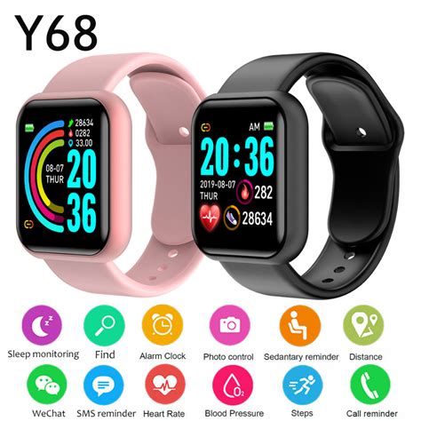 New Smart Watch Bluetooth Ip Waterproof Y Fitness Tracker Jam