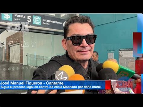 JOSÉ MANUEL FIGUEROA SIGUE PROCES0 LEGAL CONTRA ALICIA MACHADO