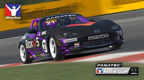 Iracing Global Mazda Mx Fanatec Cup Rudskogen L Youtube