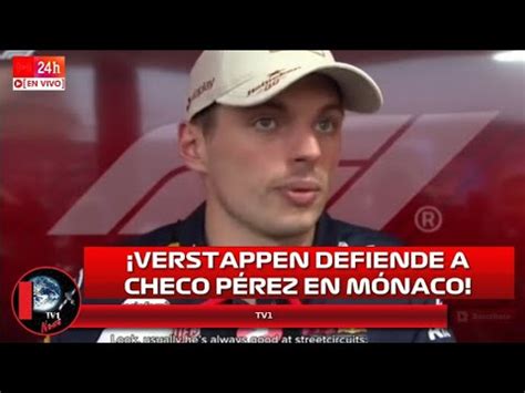 Insolito Max Verstappen defiende a Checo Pérez y se lanza contra Red