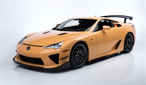 One Of Lexus Lfa N Rburgring Editions Heads To Auction