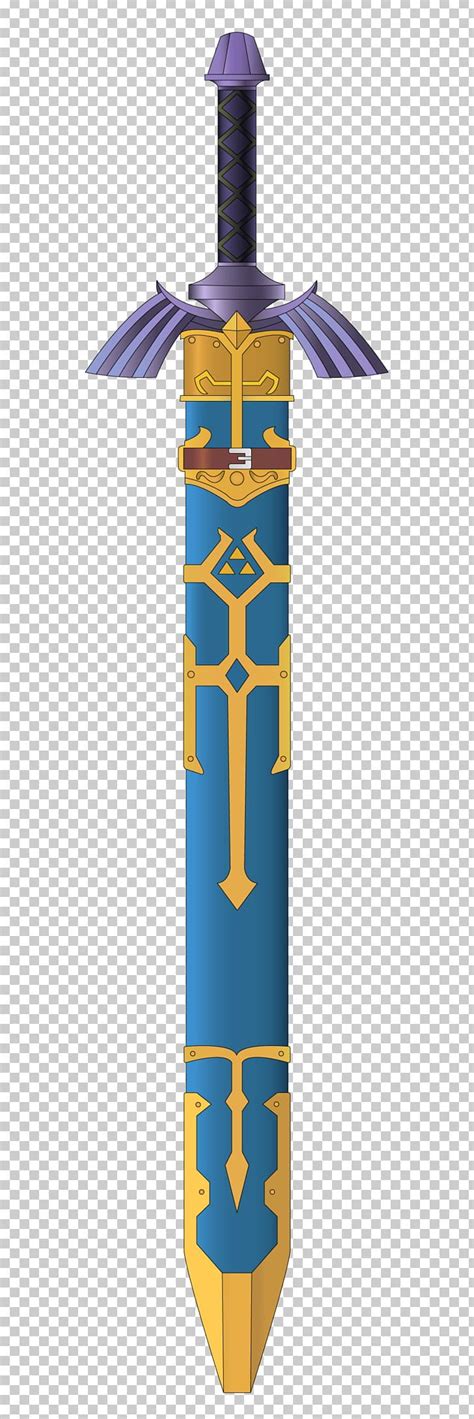 Master Sword The Legend Of Zelda Breath Of The Wild Scabbard Link Png