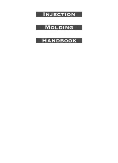 Injection Molding Handbook