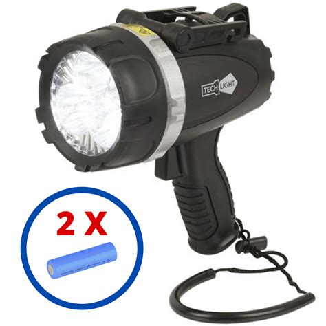 45w Rechargeable Spotlight Flashlight Floating Waterproof Techlight Led