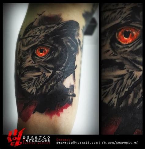 Owl Tattoo Tattoos Eduardo Fernandes