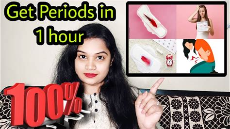 1 ಗಂಟೆಯಲ್ಲೇ ಪಿರಿಯಡ್ಸ್ ಆಗುತ್ತೆ How To Get Periods In 1 Hour Remedy For Irregular Periods