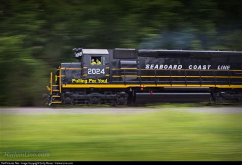 SCL 2024 Seaboard Coast Line EMD SD45 At Oak Ridge Tennessee By Emily