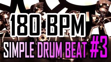 Bpm Simple Beat Straight Rock Drum Track Metronome