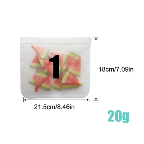 12-Piece Reusable Silicone Food Storage Bags - Kind Cooking