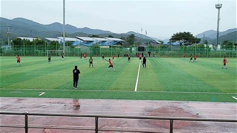 홍천fc U18 1학년 Vs 홍천fc U15연습경기 후반 후반 20221009 Youtube