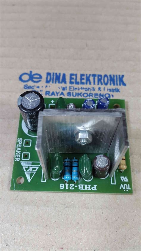 Jual Kit Power Amplifier Watt Mono Dc Volt Ic Tda Di Lapak