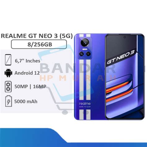 Realme Gt Neo 3 5g 8256gb 150w Ultradart Charge Triple Camera 50mp