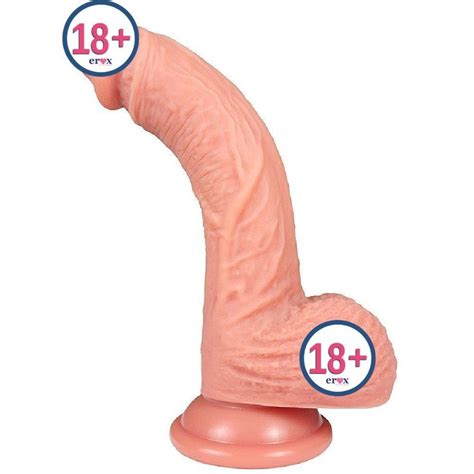 Shequ Ercules Curve 22 Cm Eğik Realistik Penis Erox Sex Shop