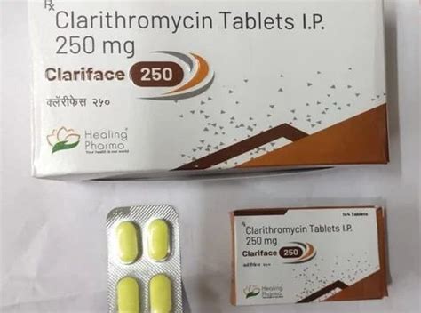 Clarithromycin Tablets I P 250 Mg At Rs 250 Stripe Ayodhya Nagar