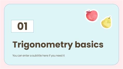 Trigonometry Math 11th Grade Presentation