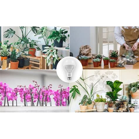 Sansi W Eco Led Grow Light Bulb K Daylight Full Spectrum E And